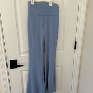 Shein xs wide leg leggings purplish blue